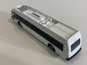 Iconic Replicas Proterra Blank White Bus