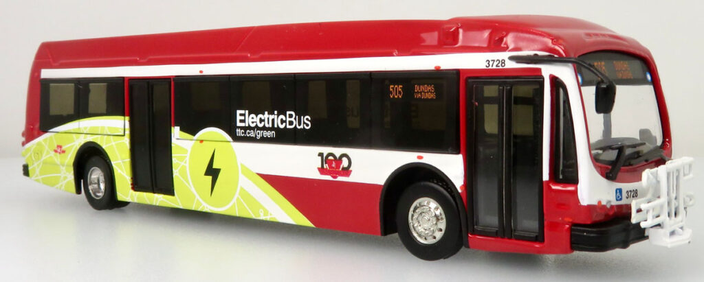 Proterra ZX5 Electric Bus TTC 100th Anniversary