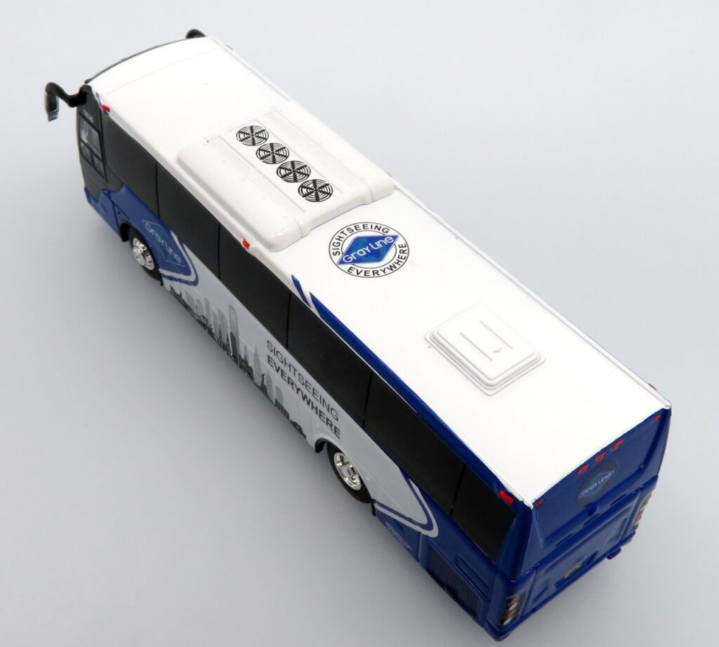 Iconic Replicas Temsa TS35E Gray Line Tour New York City Bus 87-0361