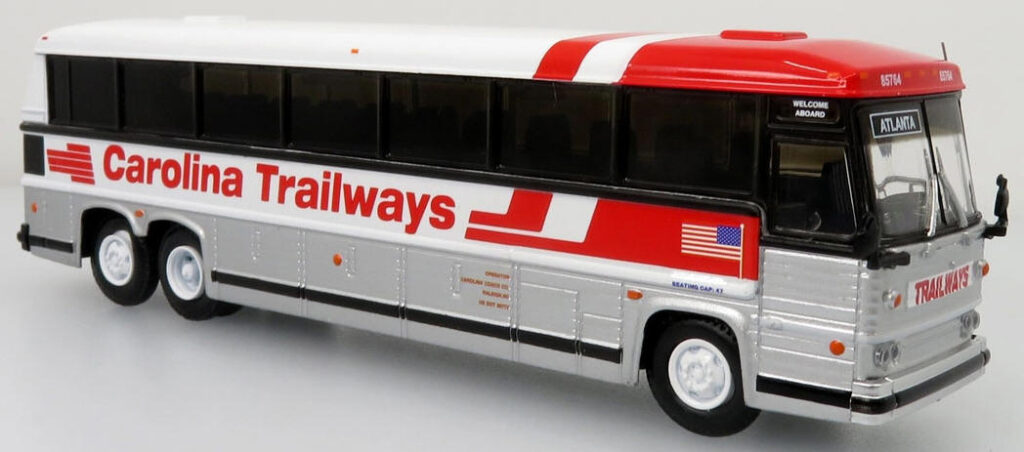 MCI MC9 Carolina Trailways Iconic Replicas