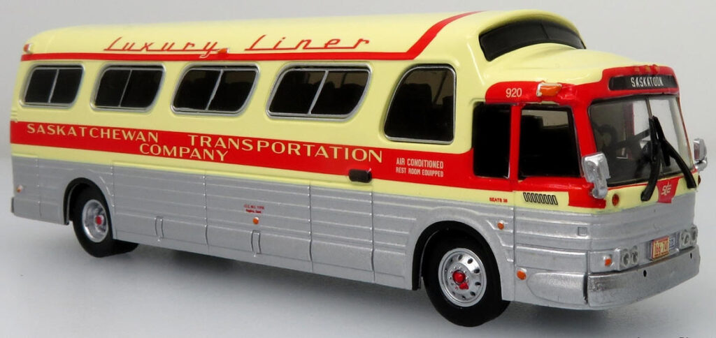 GM PD4107 Buffalo Coach Saskatchewan Transportation Company Canada Iconic Replicas