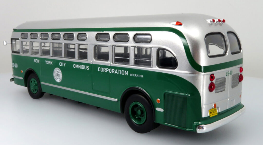 GM PD3610 New York City Omni Bus Corp Jackie Glesaon Bus Iconic Replicas
