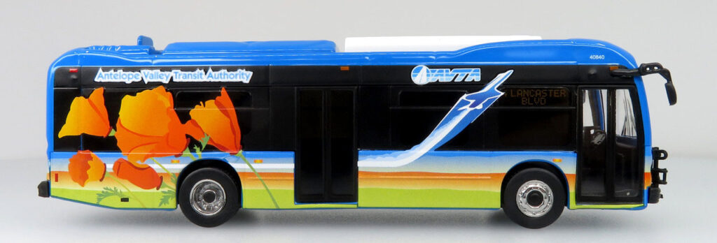 Iconic Replicas BYD Transit Bus 8KM Antelope Valley Transit Authority 87-0440