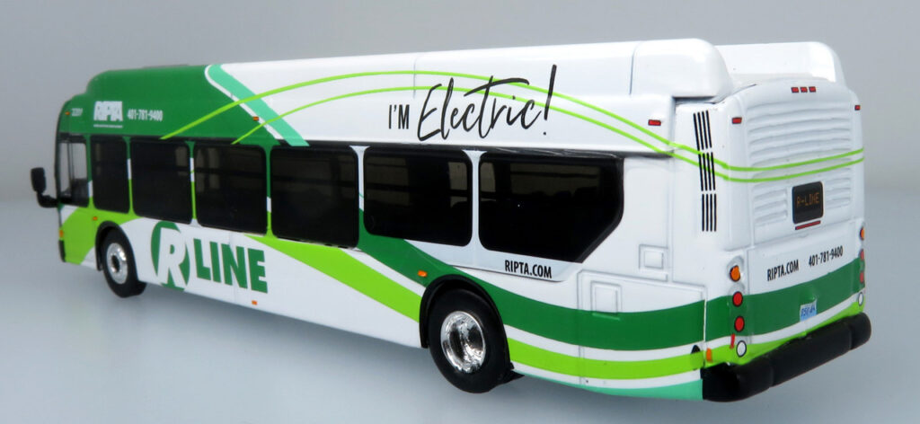 Iconic Replicas New Flyer Xcelsior Rhode Island RIPTA 87-0432