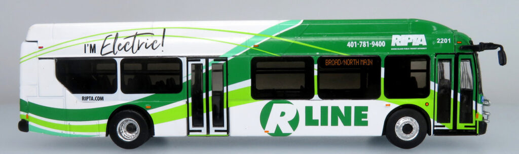 Iconic Replicas New Flyer Xcelsior Rhode Island RIPTA 87-0432