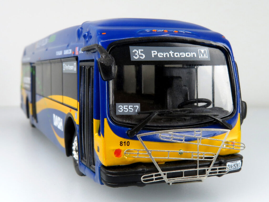 Iconic Replicas Proterra Electric Bus Dash-Alexandaria VA