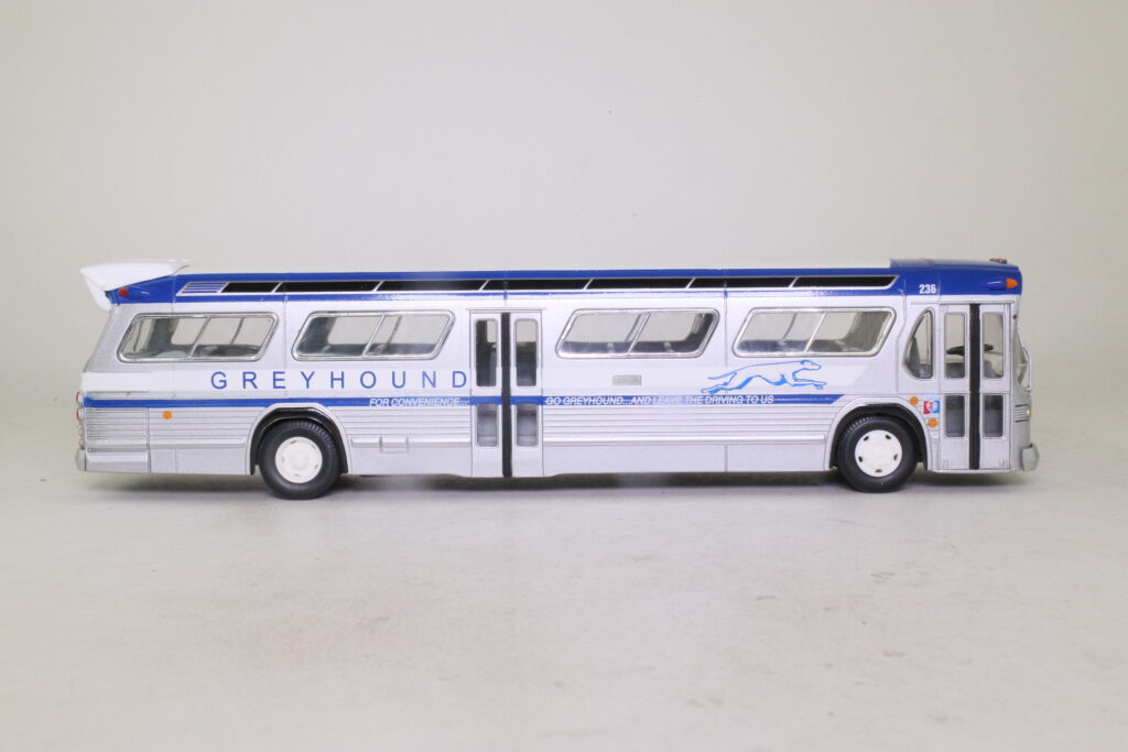 Corgi Fishbowl Bus Greyhound World's Fair New York City with back door C54503