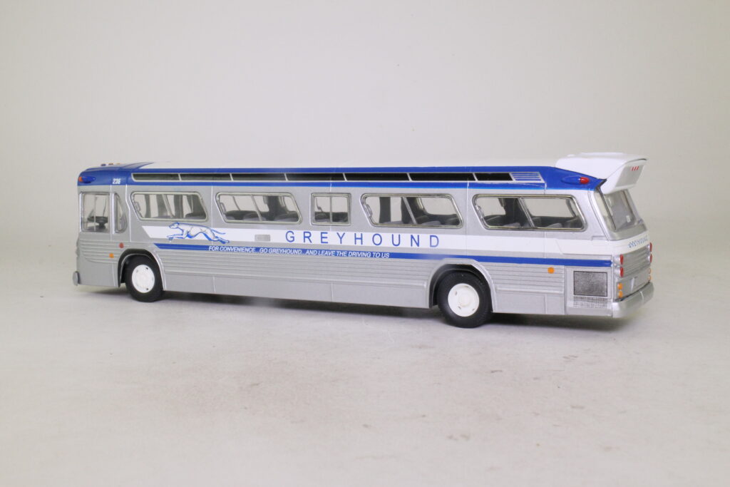 Corgi Fishbowl Bus Greyhound World's Fair New York City with back door C54503