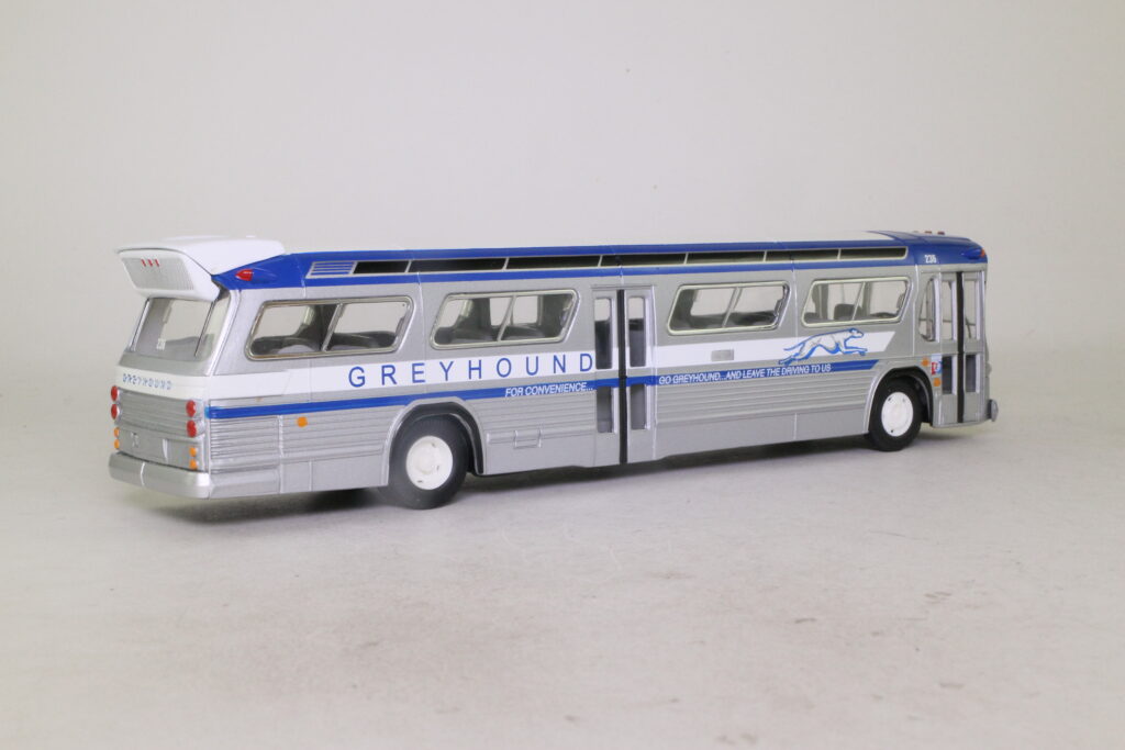 Corgi Fishbowl Bus Greyhound World's Fair New York City with back door C54503