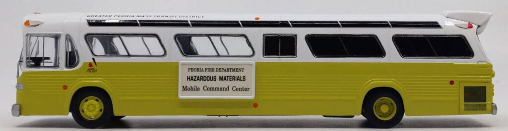 Corgi Fishbowl Bus Peoria Fire Department C54506