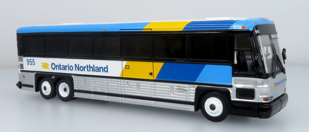 Iconic Replicas MCI D4000 Ontario Northland 87-0563