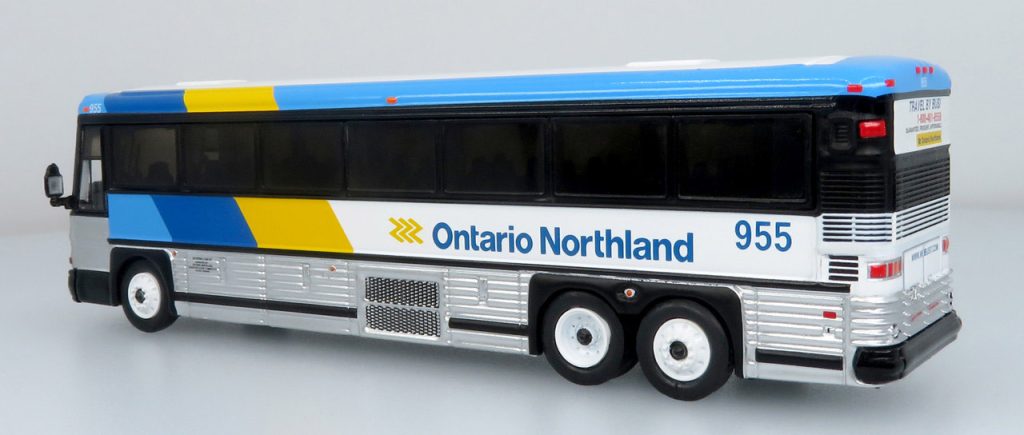 Iconic Replicas MCI D4000 Ontario Northland 87-0563