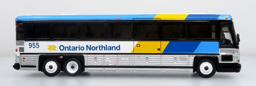 Iconic Replicas MCI D4000 Ontario Northland 87-0563