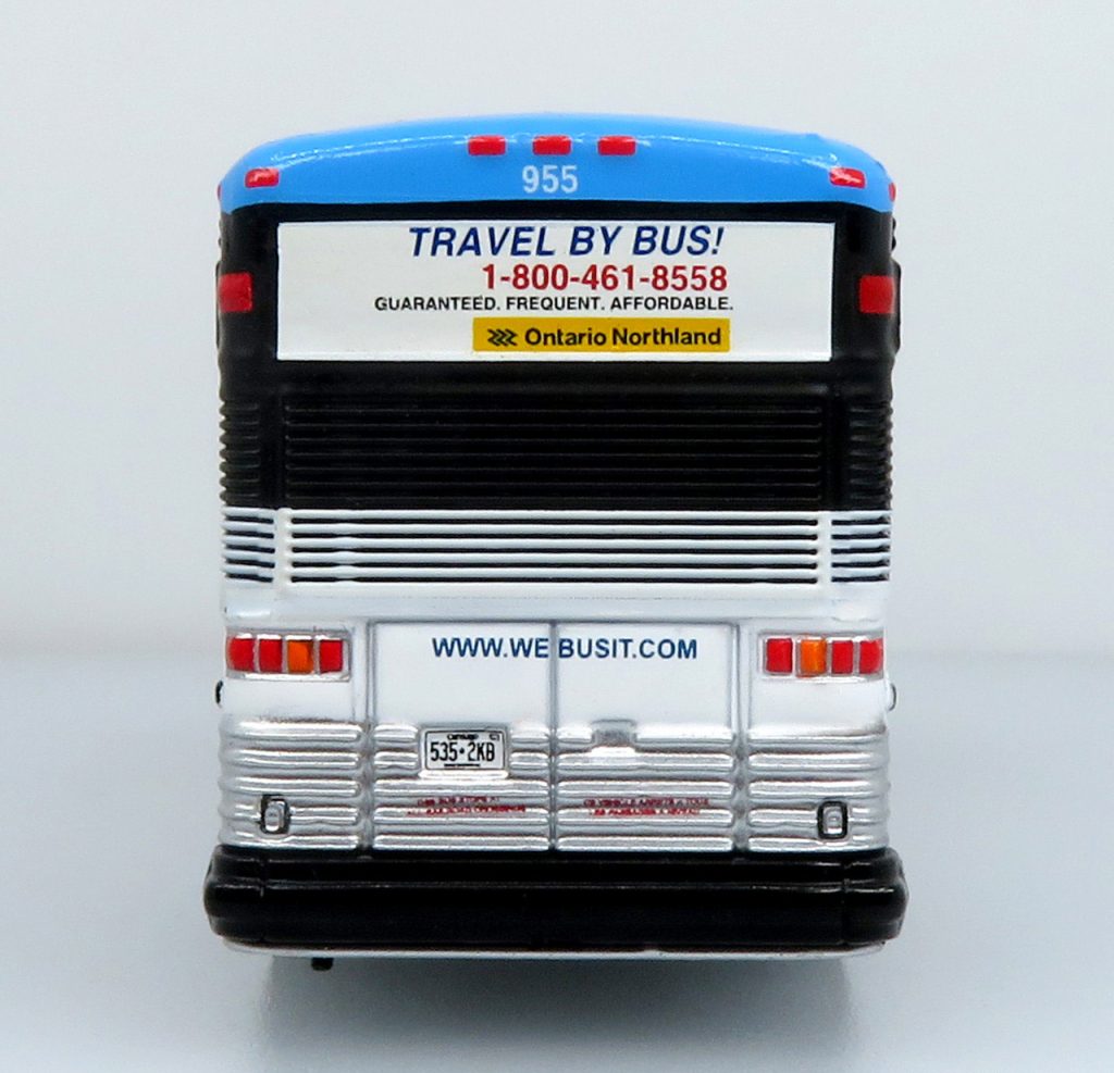 Iconic Replicas MCI D4000 Ontario Northland 87-0563