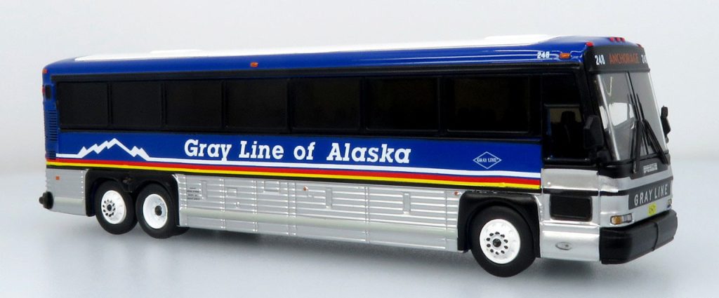Iconic Replicas MCI D4000 Grayline Of Alaska 87-0621