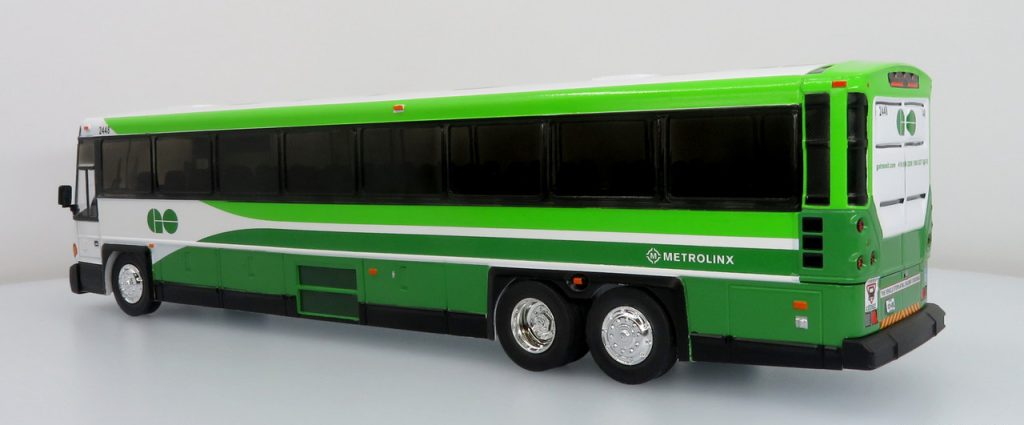 Iconic Replicas MCI D4500CT Coach Bus GO Transit Canada 50-0541
