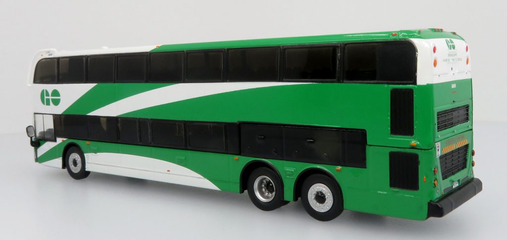 Iconic Replicas Alexander Dennis Double Decker bus GO Transit Canada 87-0553