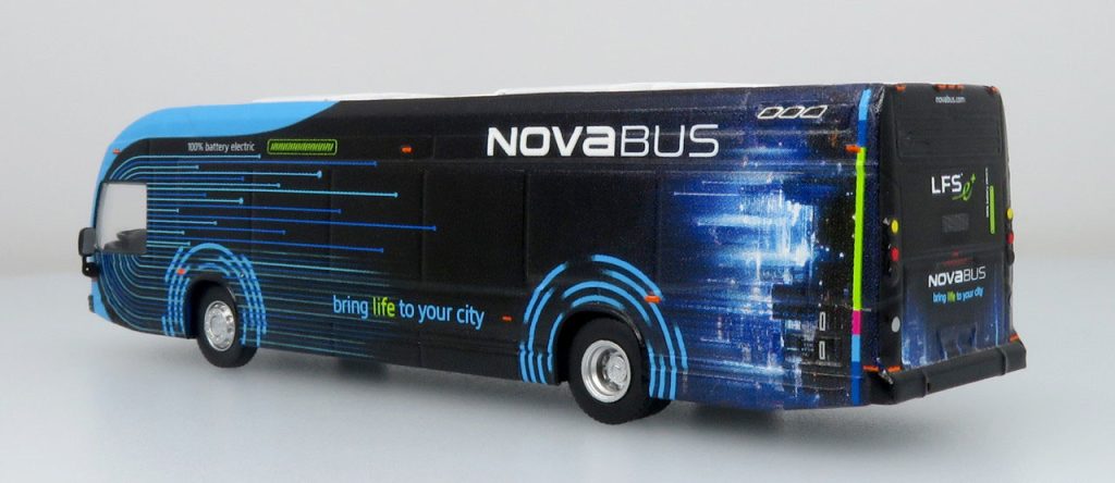 Iconic Replicas Nova LFSE Transit Bus Corporate Livery 87-0501