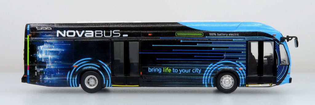 Iconic Replicas Nova LFSE Transit Bus Corporate Livery 87-0501