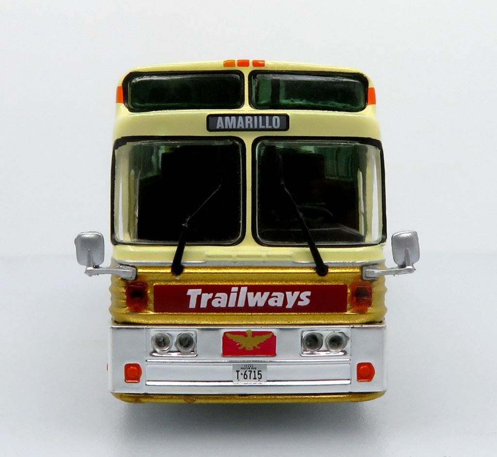 Iconic Replicas Eagle 5 Continental Trailways-Golden Eagle 87-0545