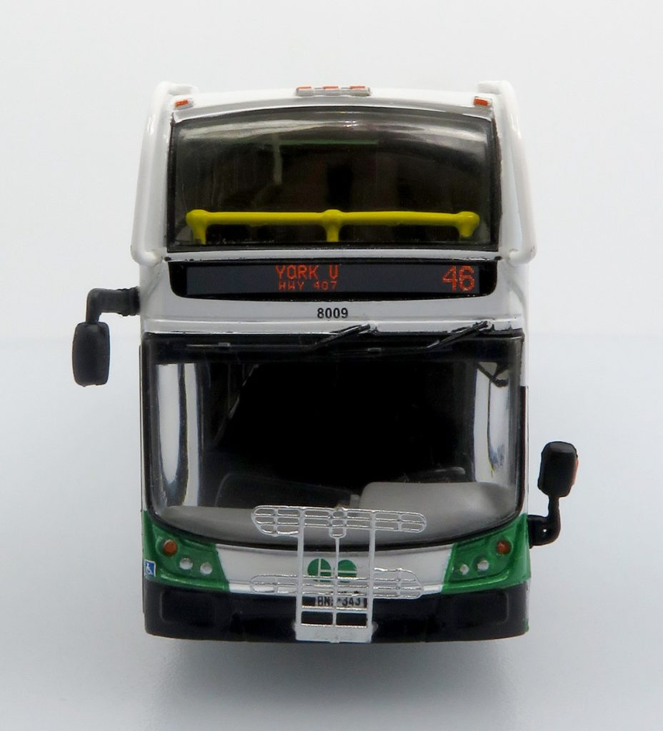 Iconic Replicas Alexander Dennis Double Decker bus GO Transit Canada 87-0553