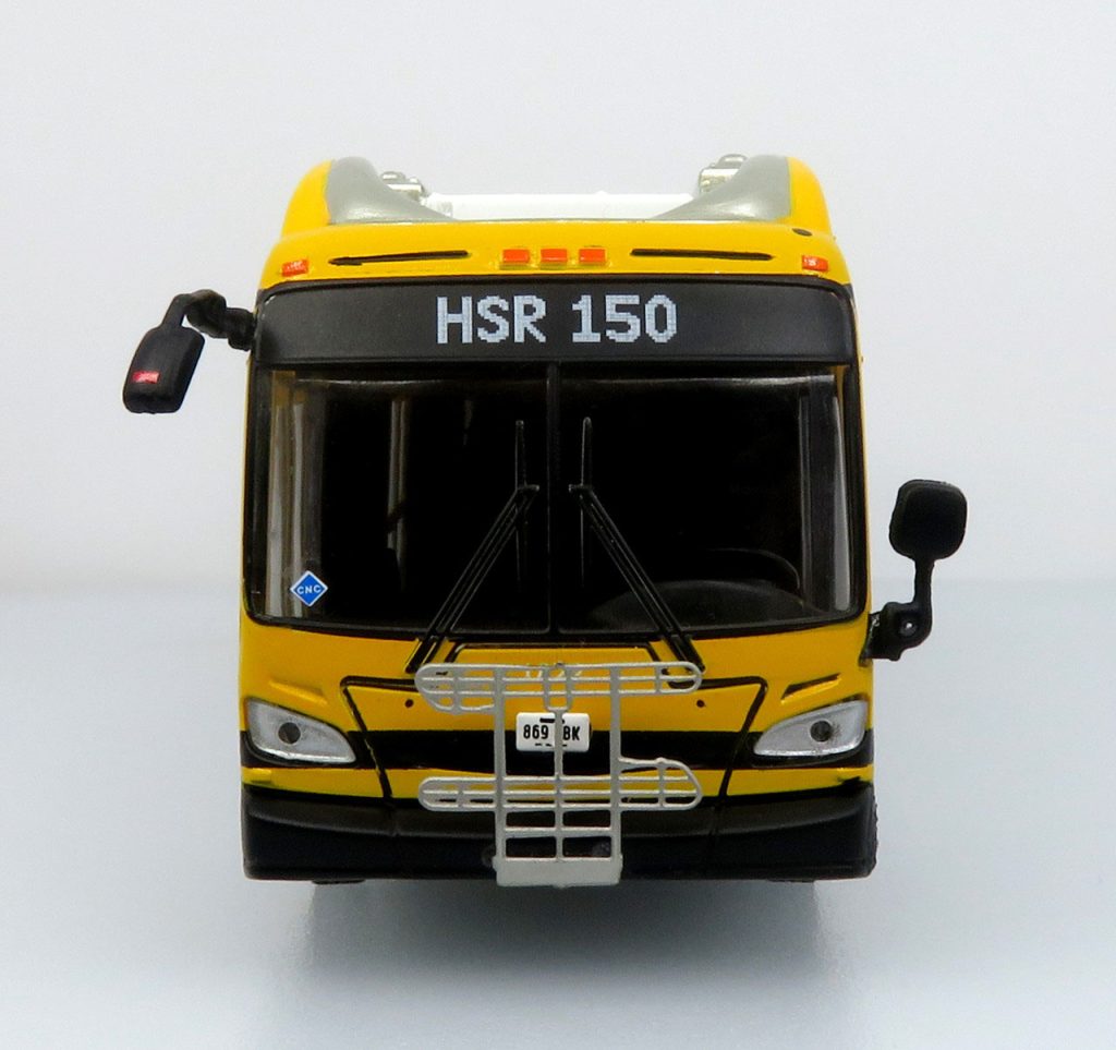 Iconic Replicas New Flyer Articulated Xcelsior Hamilton Street Railway Canada 87-0608