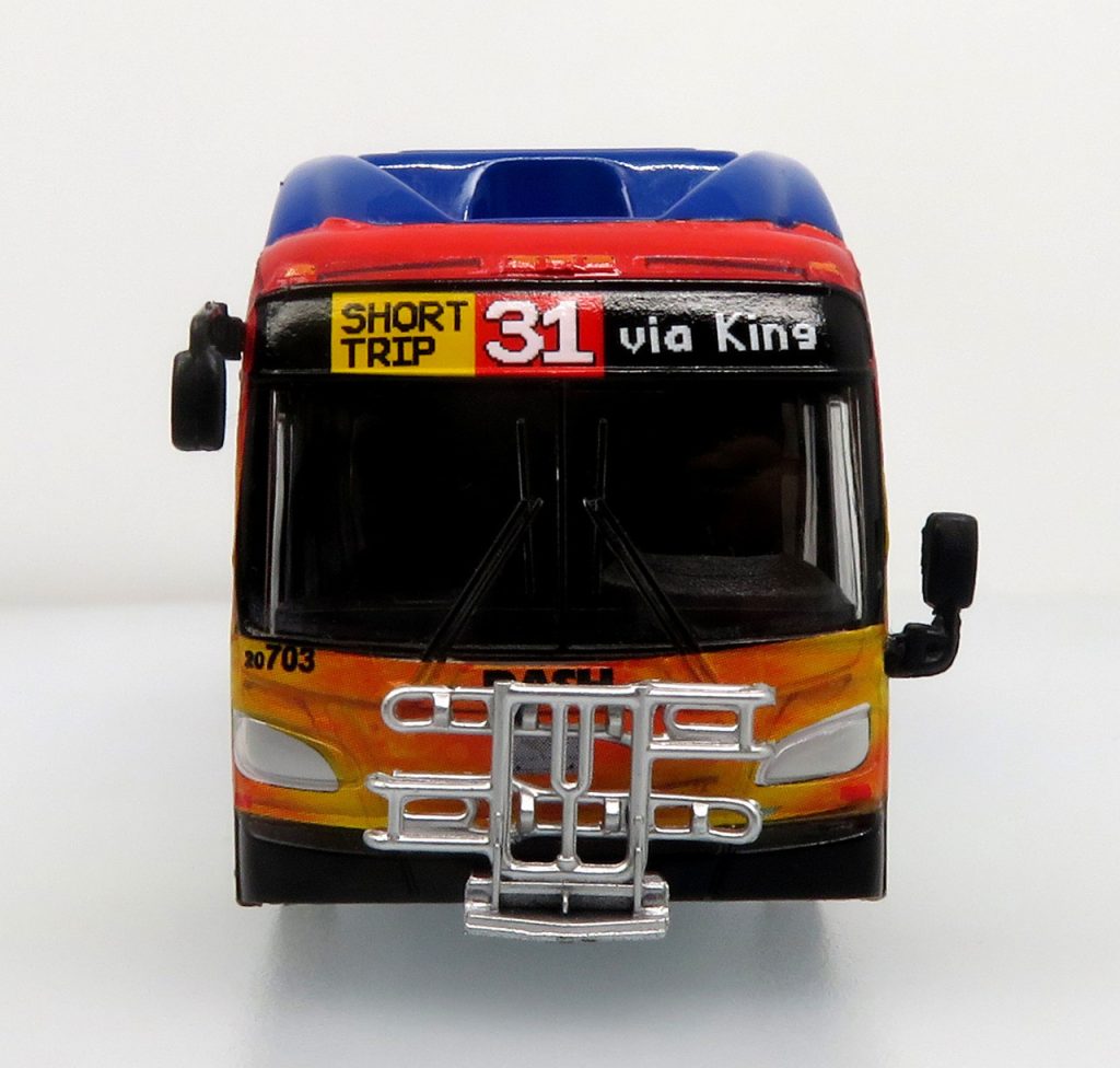 Iconic Replicas New Flyer Xelsior Transit Bus DASH Pride livery 87-0609