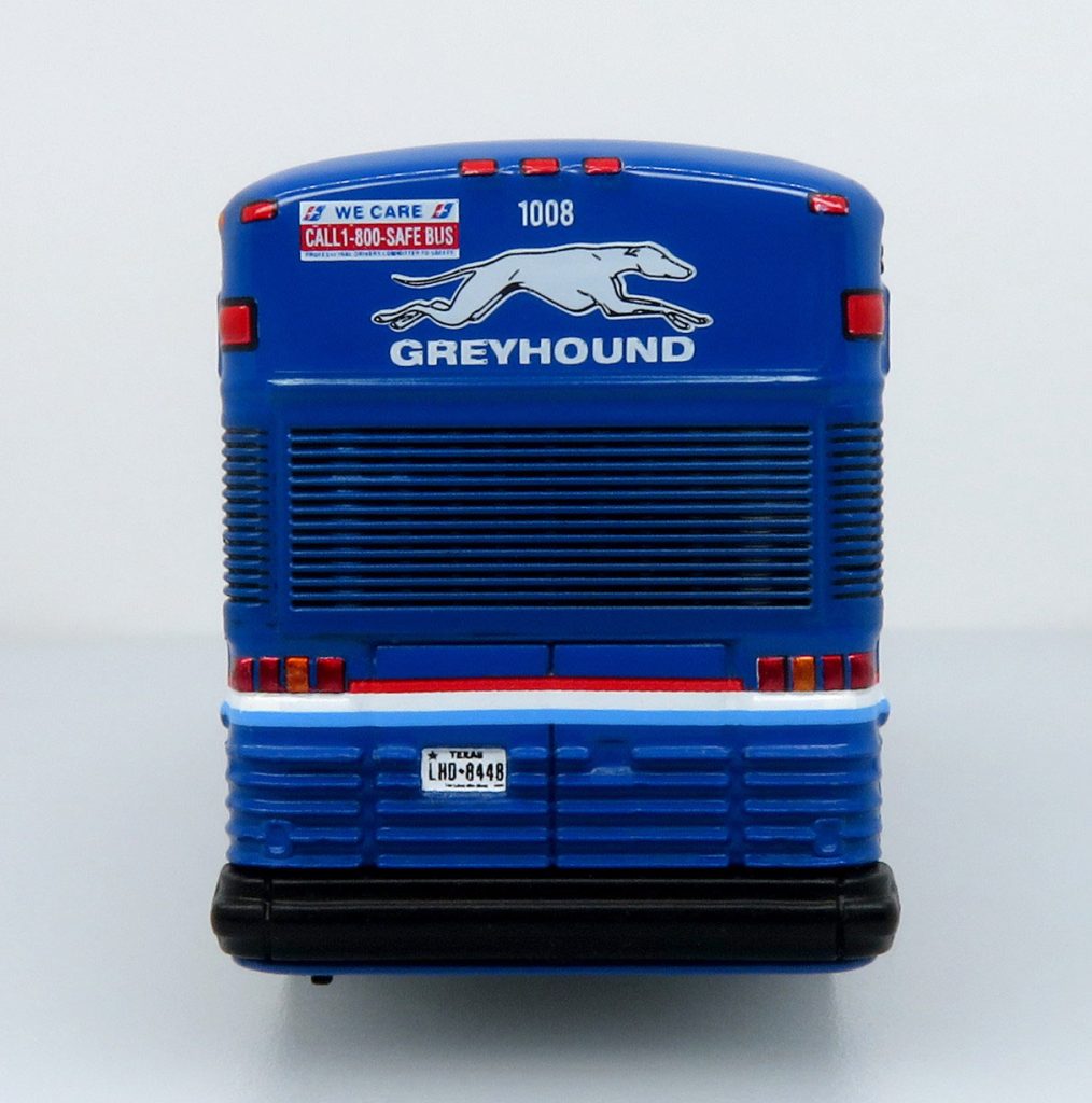 Iconic Replicas MCI D4000 Coach Bus Greyhound 87-0620