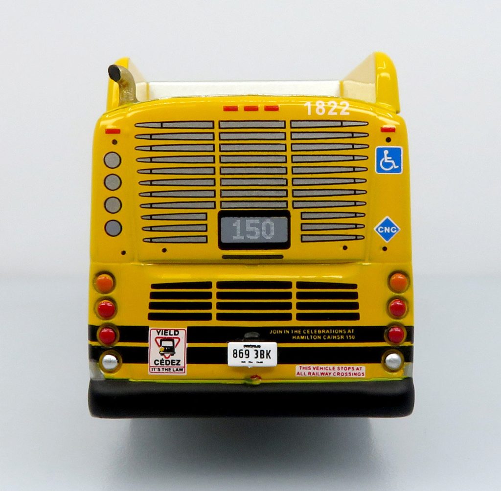 Iconic Replicas New Flyer Articulated Xcelsior Hamilton Street Railway Canada 87-0608