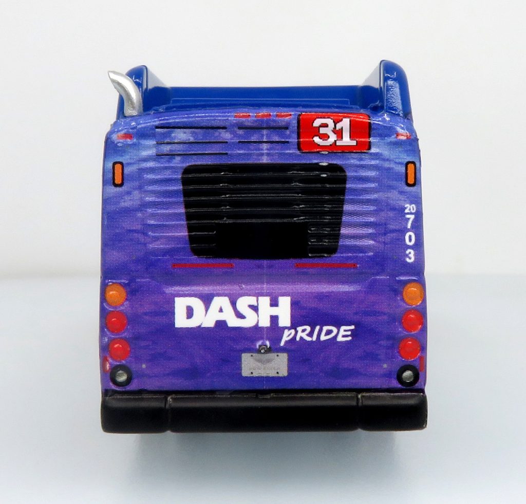 Iconic Replicas New Flyer Xelsior Transit Bus DASH Pride livery 87-0609