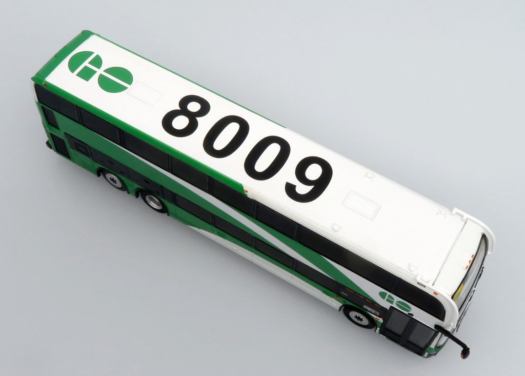 Iconic Replicas Alexander Dennis Double Decker bus GO Transit Canada 87-0553