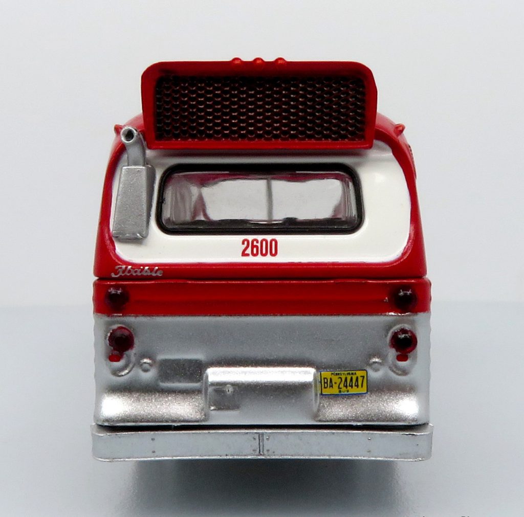 Iconic Replicas Flxible 53102 Fishbowl Transit Bus Pittsburgh 87-0601