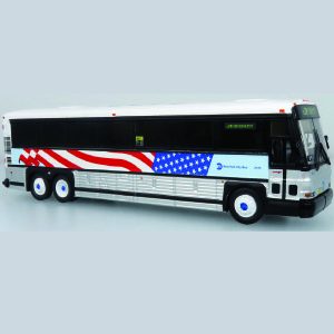 Iconic Replicas MCI D4000 Bus MTA NYC Transit 9-11 Memorial Bus 87-0567