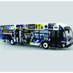 Iconic Replicas Nova LFSE Transit Bus Helifax Transit Canada 87-0564