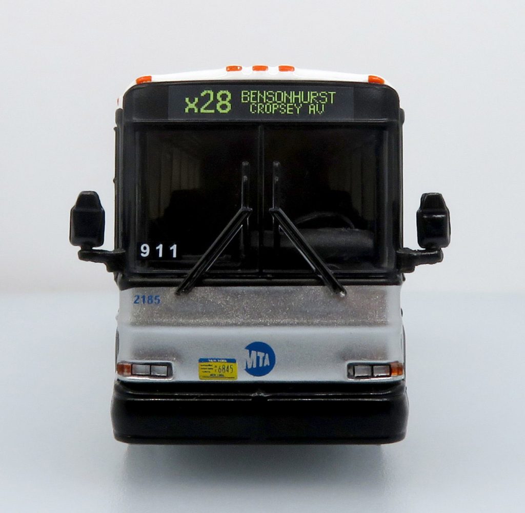 Iconic Replicas MCI D4000 Coach Bus MTA NYC Transit 9/11 Memorial Bus 87-0567