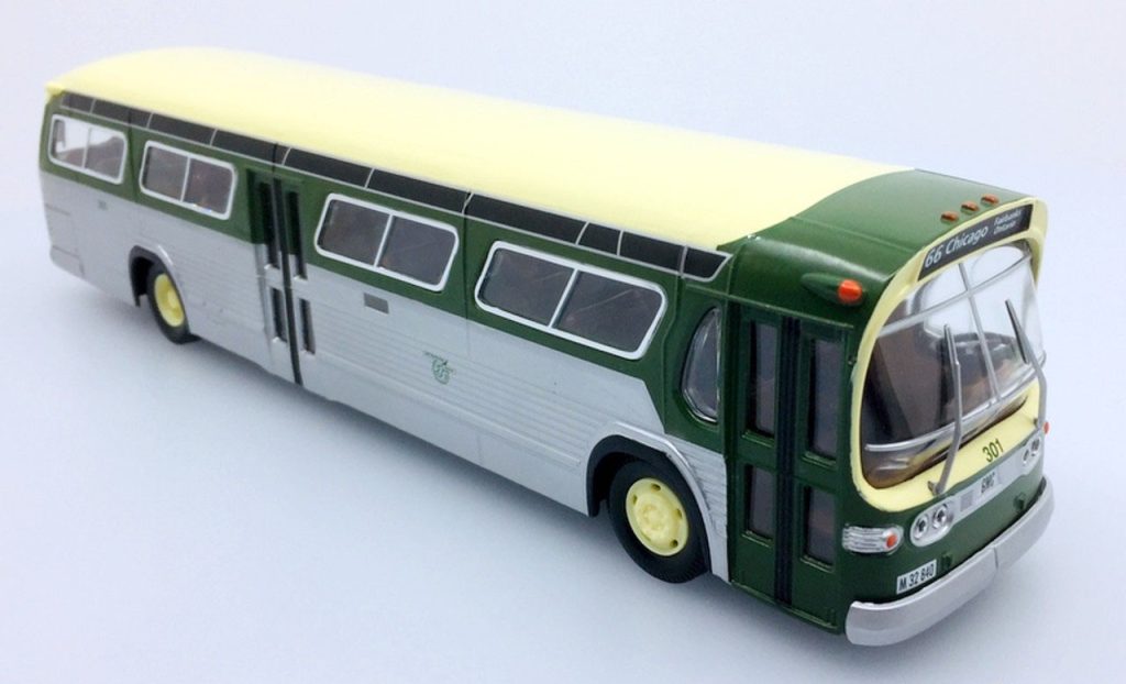 Corgi Fishbowl Transit Bus Chicago Transit Authority CTA C54310