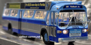 Rapido Fishbowl Bus New York City Transit Authority with wings