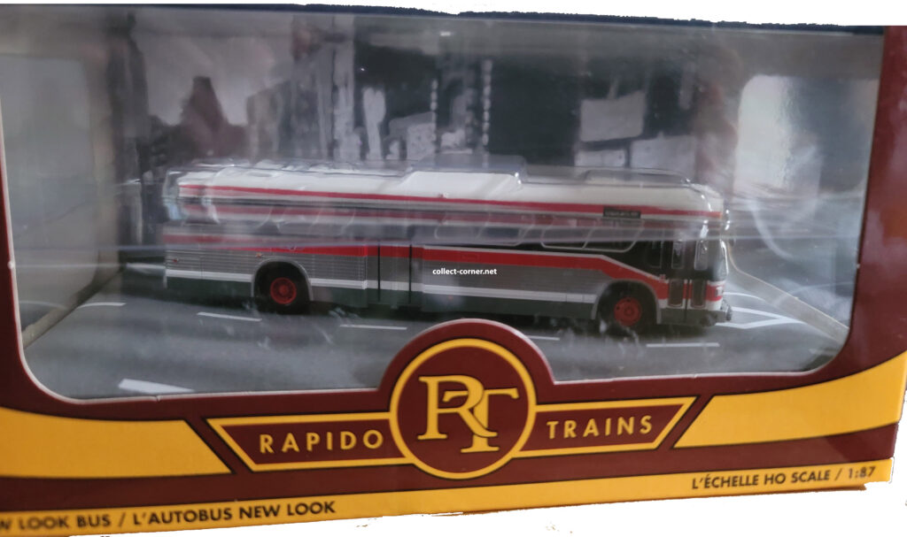 Rapido GM Fishbowl Bus TTC Canada