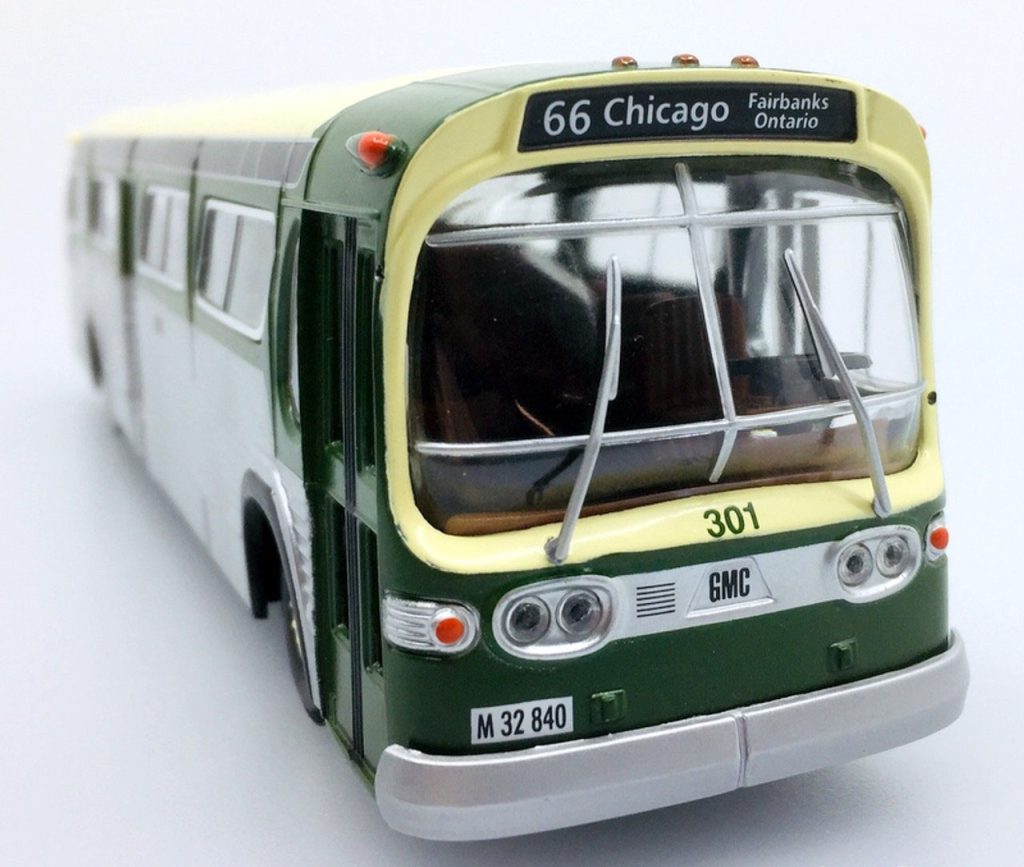 Corgi Fishbowl Transit Bus Chicago Transit Authority CTA C54310