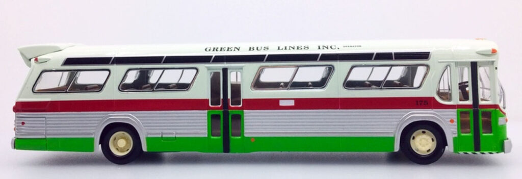 Corgi Fishbowl Bus Green Bus Lines New York C54315