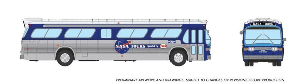 Rapido Fishbowl Bus Nasa Tours-Greyhound 753124