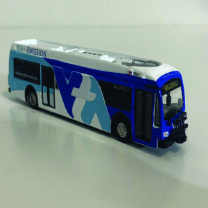 Iconic Replicas Proterra Santa Clara Bus