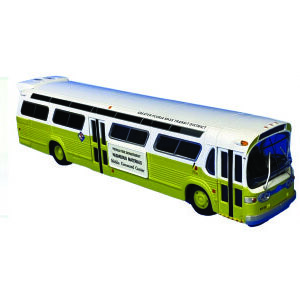 Corgi Fishbowl Bus Peoria Fire Department C54506