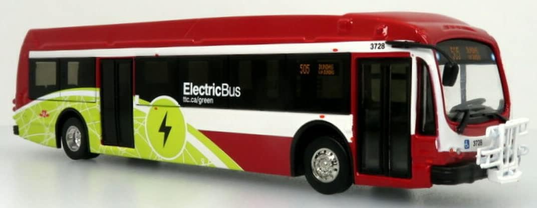 Iconic Replicas Proterra TTC Toronto Transit Commission Canada Iconic Replicas Proterra TTC Toronto Transit Commission Canada