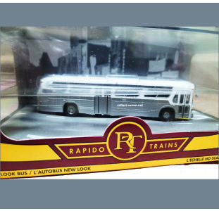 Rapido GM Fishbowl Bus 5307 Blank white