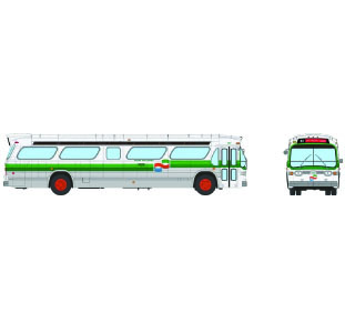 Rapido GM Fishbowl Golden Gate Transit 753114 Rapido GM Fishbowl Golden Gate Transit 753114