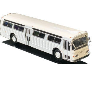 Flxible Diecast Bus White