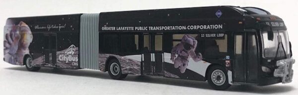 New Flyer Xcelsior Articulted bus Lafayette Iconic Replicas