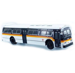 Flxible Los Angeles Transit Bus 1/87 Scale Iconic Replicas