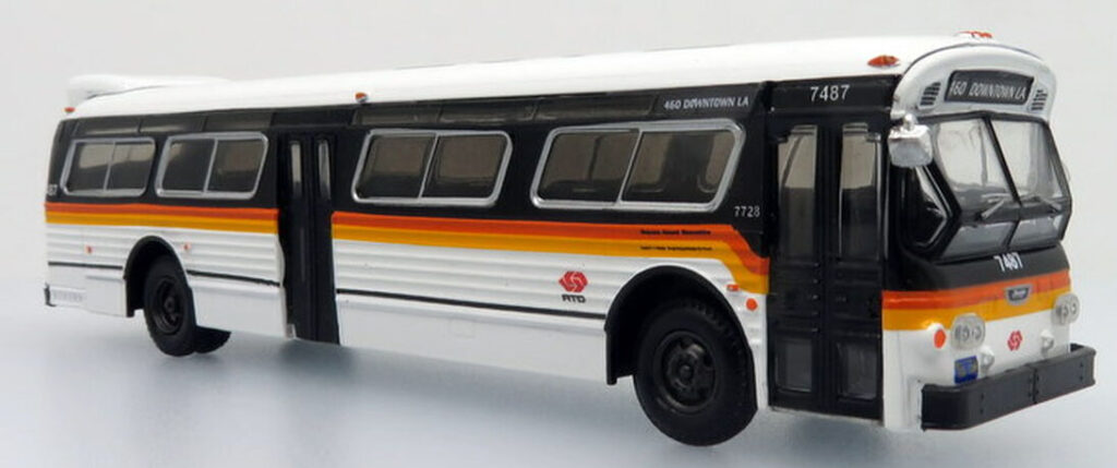 Iconic Replicas Flxible New Looks Transit Bus Los Angeles Bandit Livery